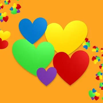 Hearts Stock Illustration