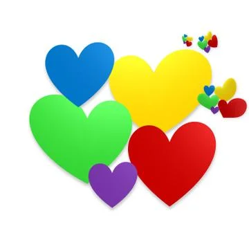 Hearts Stock Illustration