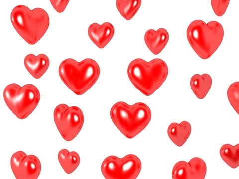 Hearts Illustrazione stock