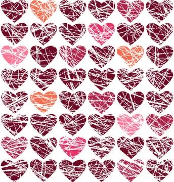 Hearts. Stock Illustration