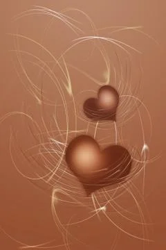 Hearts Stock Illustration