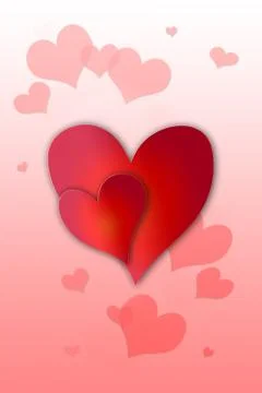 Hearts Stock Illustration