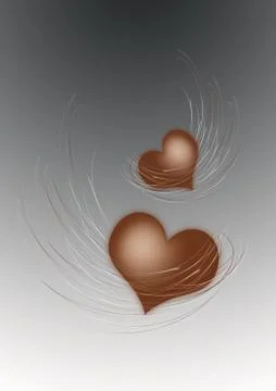 Hearts Stock Illustration