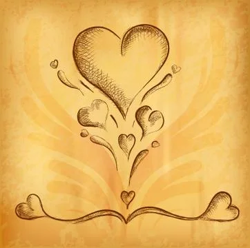 Hearts Stock Illustration