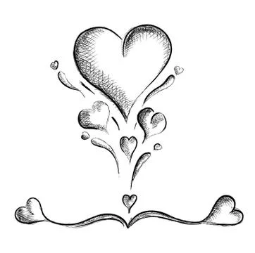 Hearts Stock Illustration