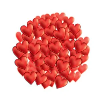 Hearts Stock Illustration