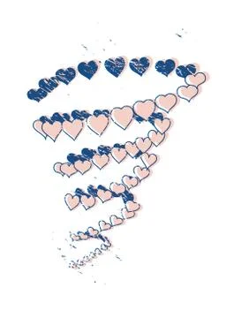 Hearts Stock Illustration