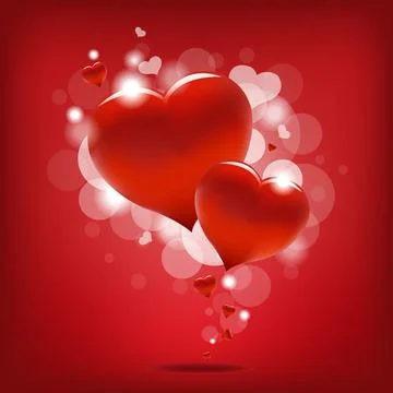 Hearts Stock Illustration