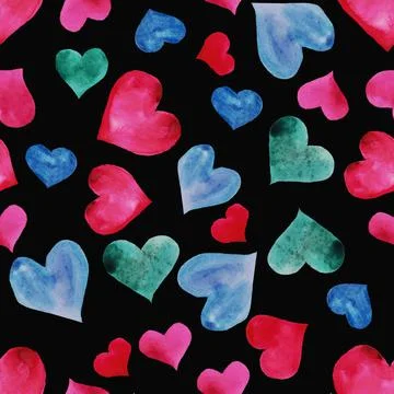 Hearts Stock Illustration