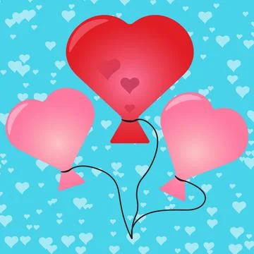 Hearts Stock Illustration