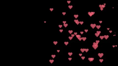 Like hearts from left to right 動画素材 122339063