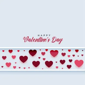 Hearts linear pattern with text space 스톡 일러스트