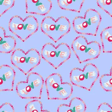 Hearts love Stock Illustration
