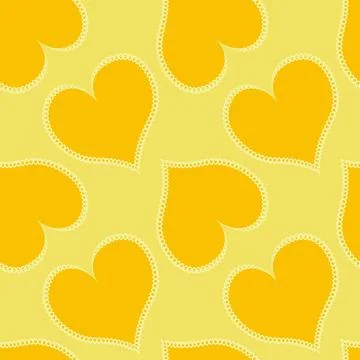 Hearts made of fabric, patchwork sewing. Design element - love, valentine, pa Stock Illustration