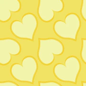 Hearts made of fabric, patchwork sewing. Design element - love, valentine, pa Stock Illustration