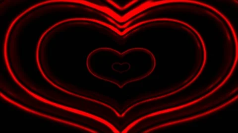 HEARTS moving Stockbeeldmateriaal 46533897