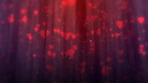 Hearts Ocean CG animation 動画素材 83434147