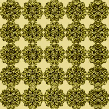 Hearts ornament Stock Illustration