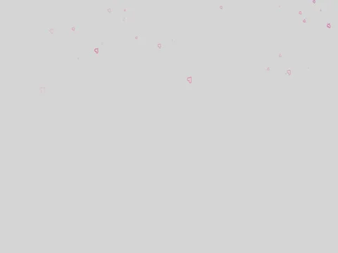 Hearts Particles Romantic Stock Footage 72287791