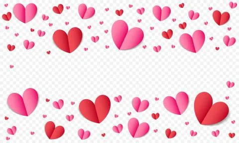 Hearts pattern background for Valentines Day or wedding romance and Save the  스톡 일러스트