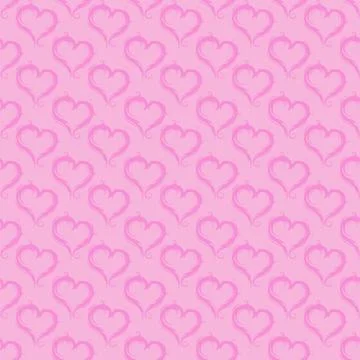 Hearts pattern 스톡 일러스트