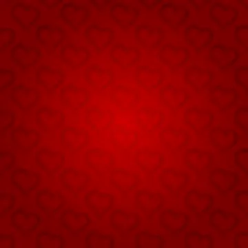 Hearts Pattern 스톡 일러스트