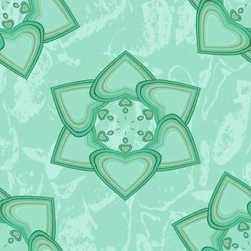 Hearts pattern Stock Illustration