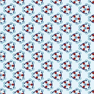 Hearts pattern Stock Illustration