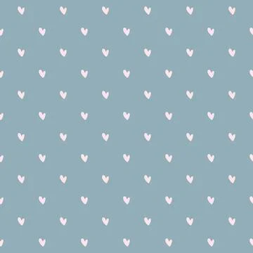 Hearts pattern Illustrazione stock