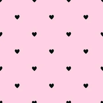 Hearts pattern Stock Illustration