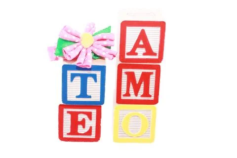Hearts with the text (te amo) イラスト素材