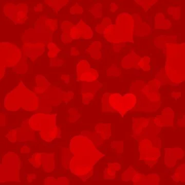 Hearts Texture Stock Illustration