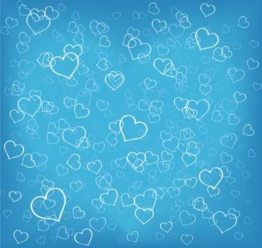 Hearts texture red background Stock Illustration