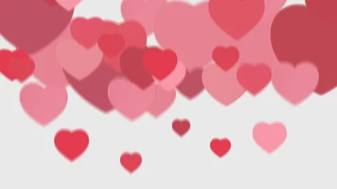 Hearts transition 6 Stock Footage 260412400