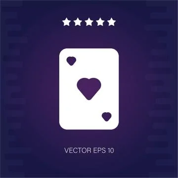 Hearts vector icon Stock Illustration