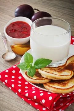 Hearty breakfast Stock Photos