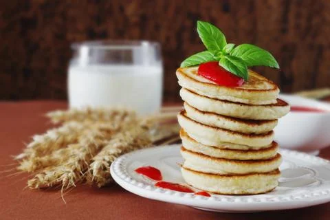 Hearty breakfast Stock Photos