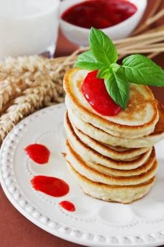 Hearty breakfast Stock Photos