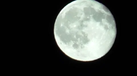 Heat effects on the Moon Stock Footage 52312602