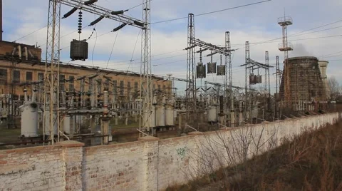 Heat electropower station Stock Footage 922329