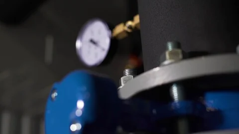 Heat exchanger temperature sensor Stock Footage 105228590