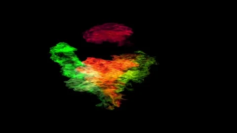 Heat fire flame1 Video stock 77654805