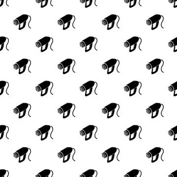 Heat power tool pattern seamless Stock Illustration