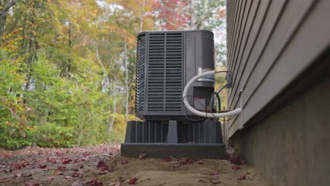 Heat Pump Right Static Stock Footage 163535099