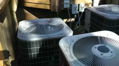 Heat pump units Power Stock Video Pond5
