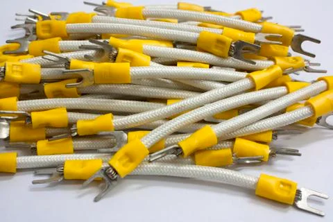 Heat resistant wire. Stock Photos