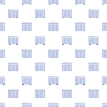 Heat sink processor cooling system repeating pattern イラスト素材