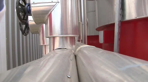 Heat station pipe Видео 37164714