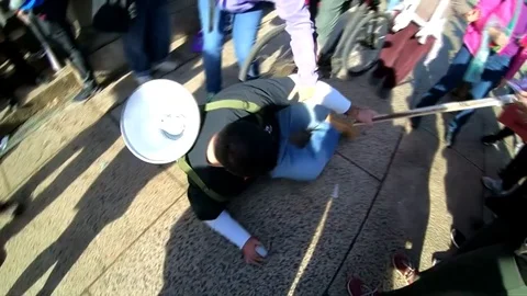 Heated argument over abortion Stock Footage 84895607