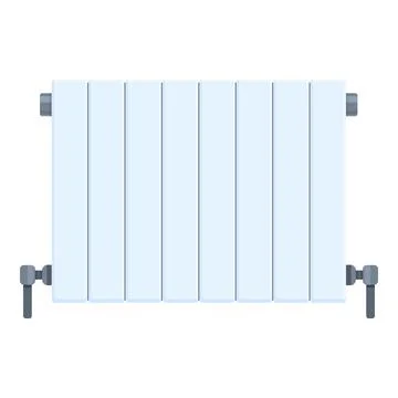 Heater convector icon cartoon vector. Electric room Illustrazione stock